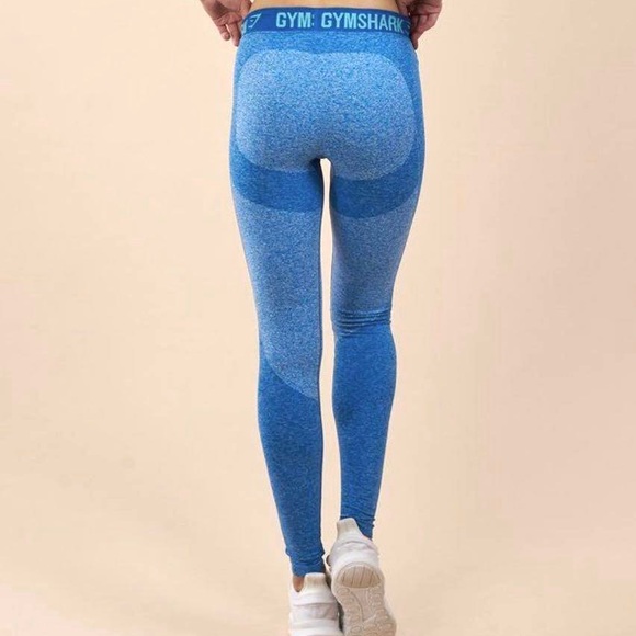 Gymshark Flex Leggings Blueberry SMALL - Picture 4 of 11